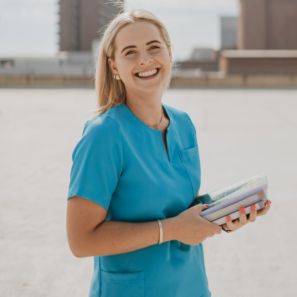 Scrub Top | Blue