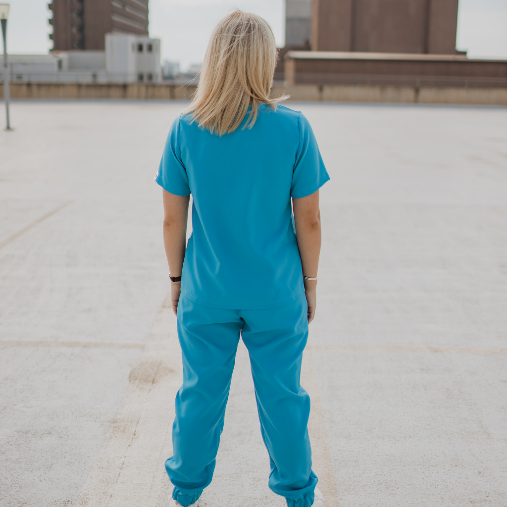 Scrub Top | Blue