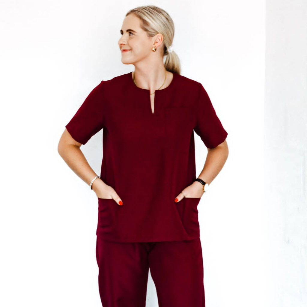 Scrub Pants | Maroon