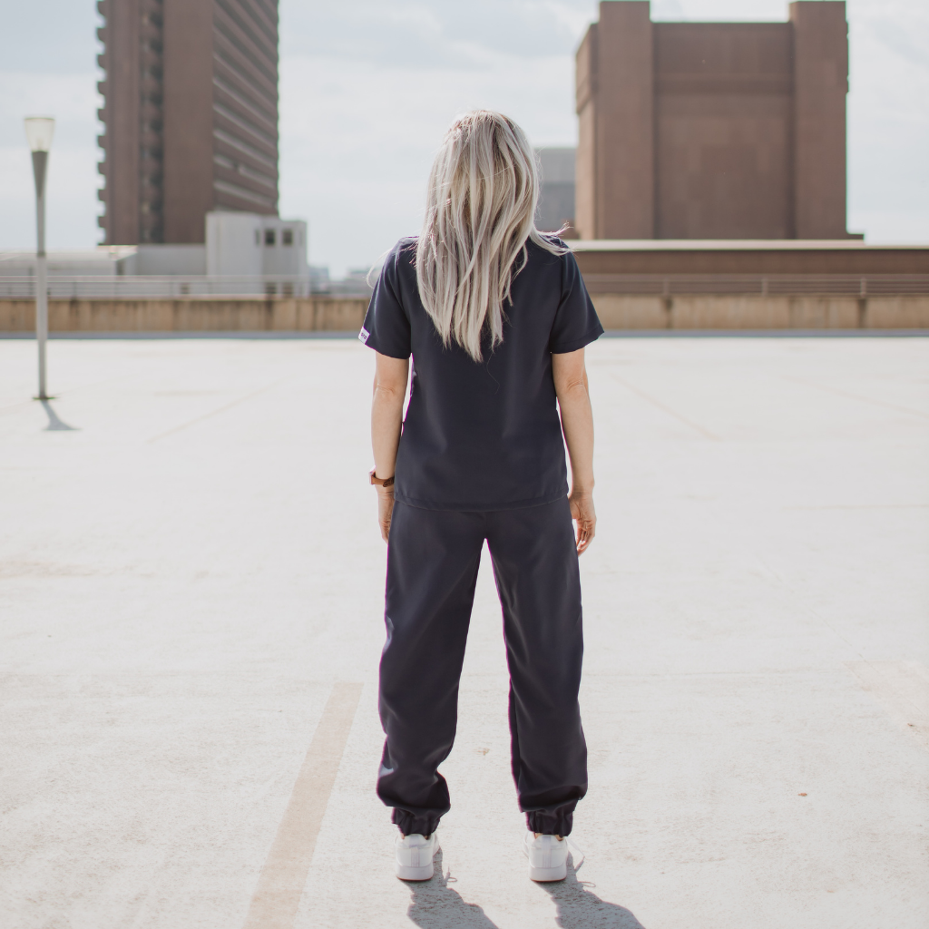 Scrub Top | Navy