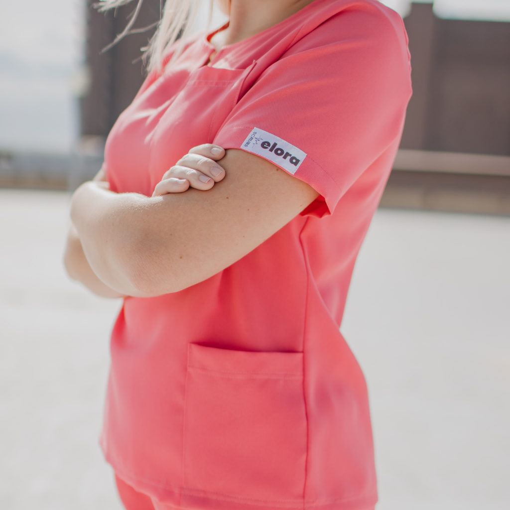 Scrub Top | Pink