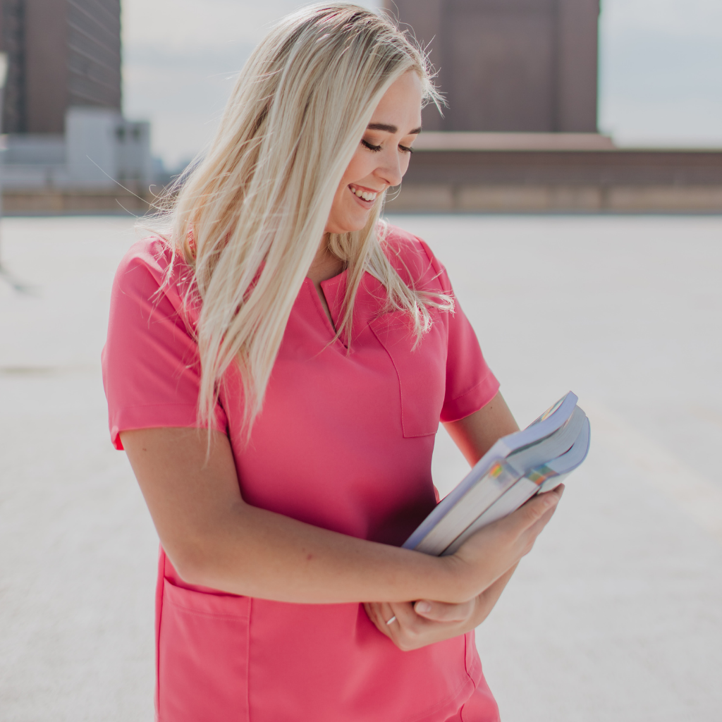 Scrub Top | Pink