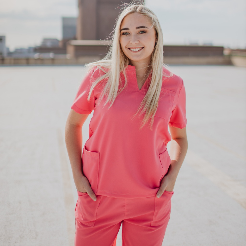 Scrub Top | Pink