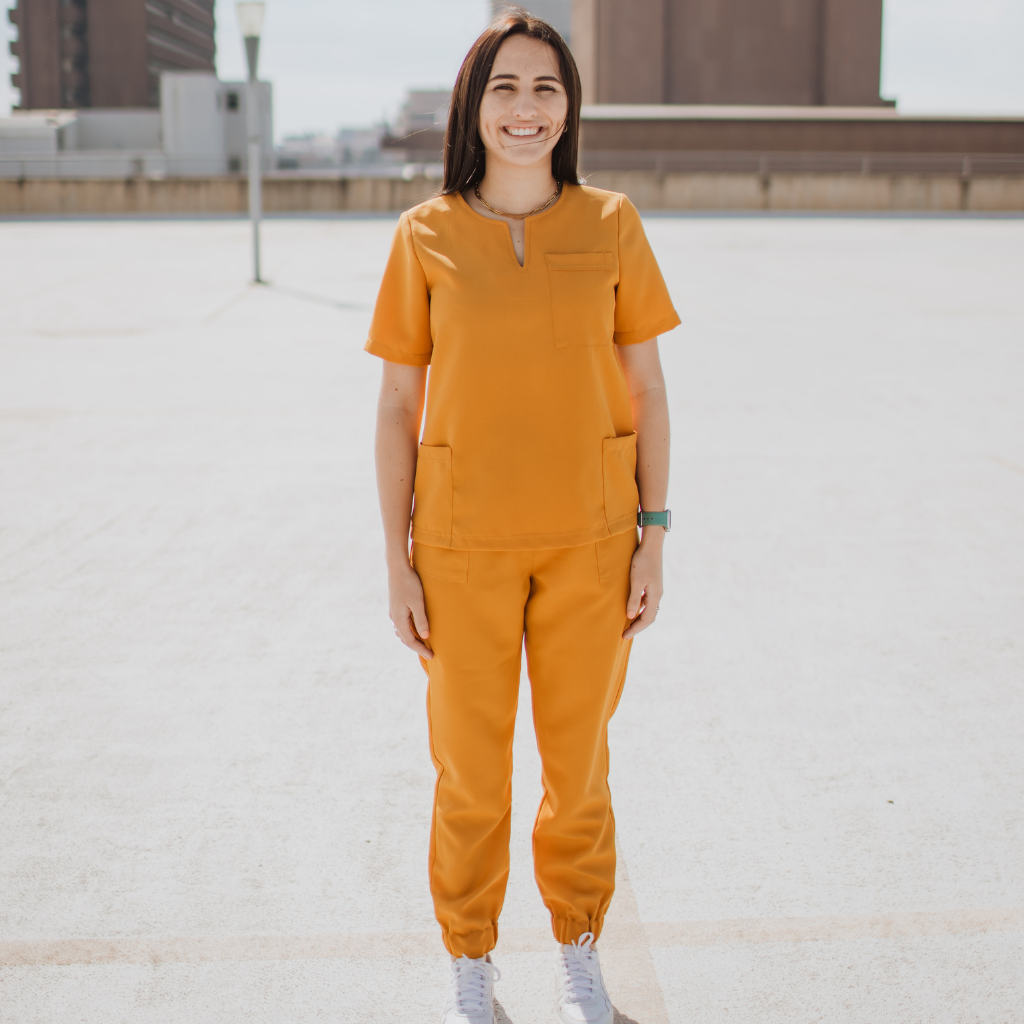 Scrub Pants | Mustard