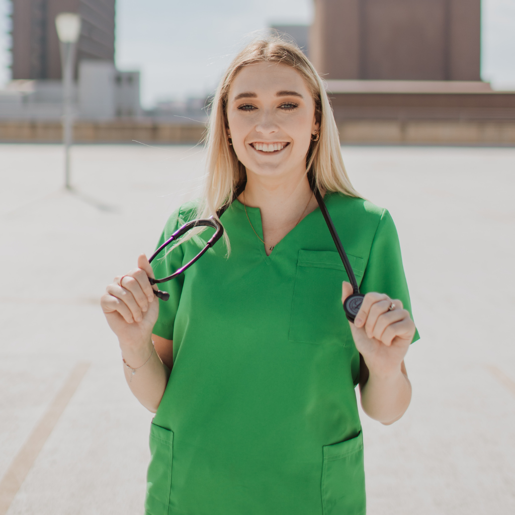 Scrub Top | Green