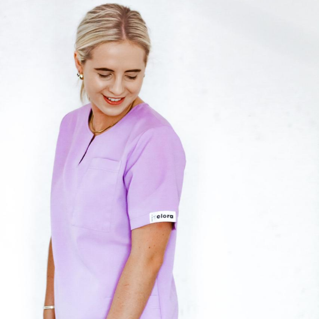 Scrub Top | Lavender