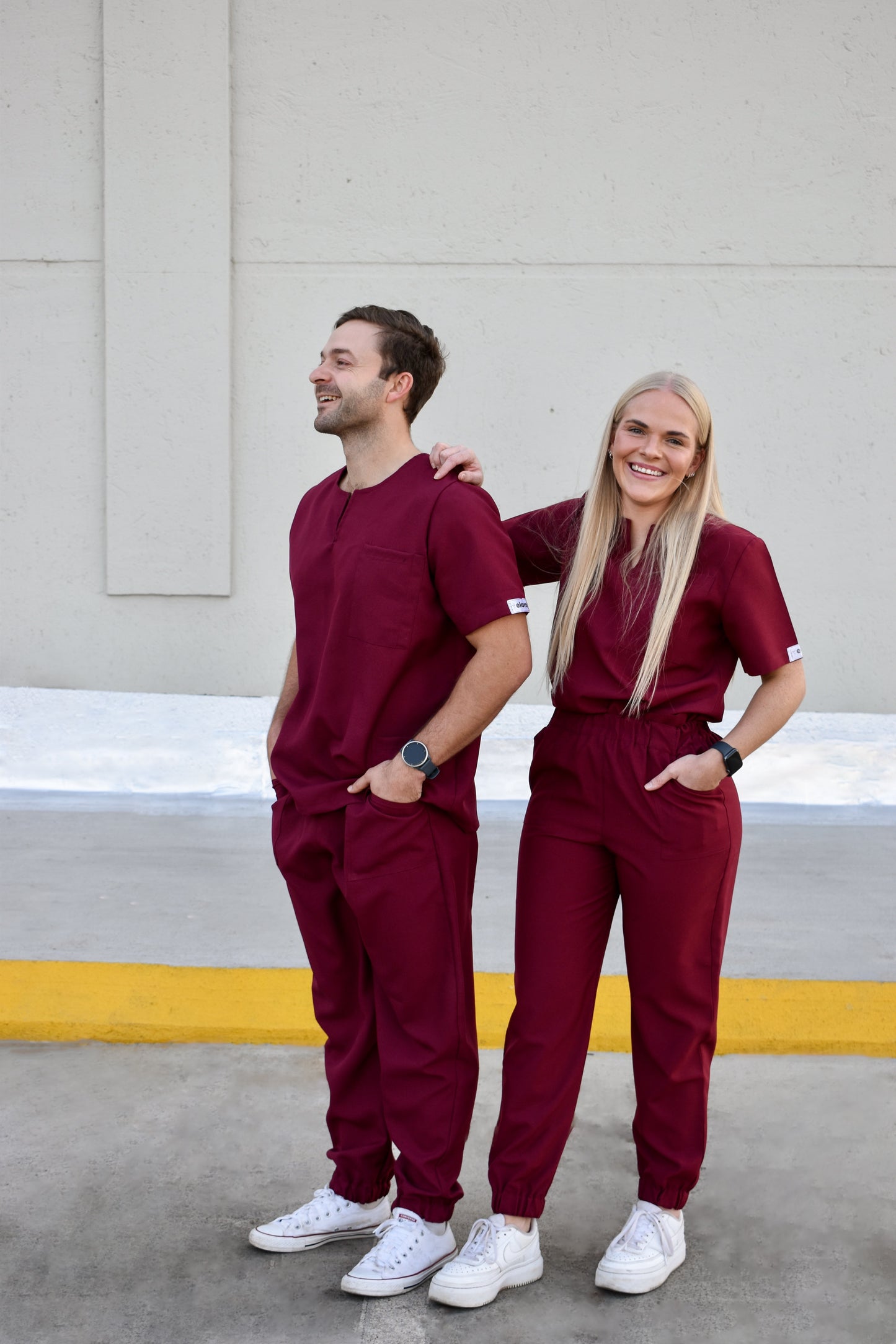 Scrub Pants | Maroon